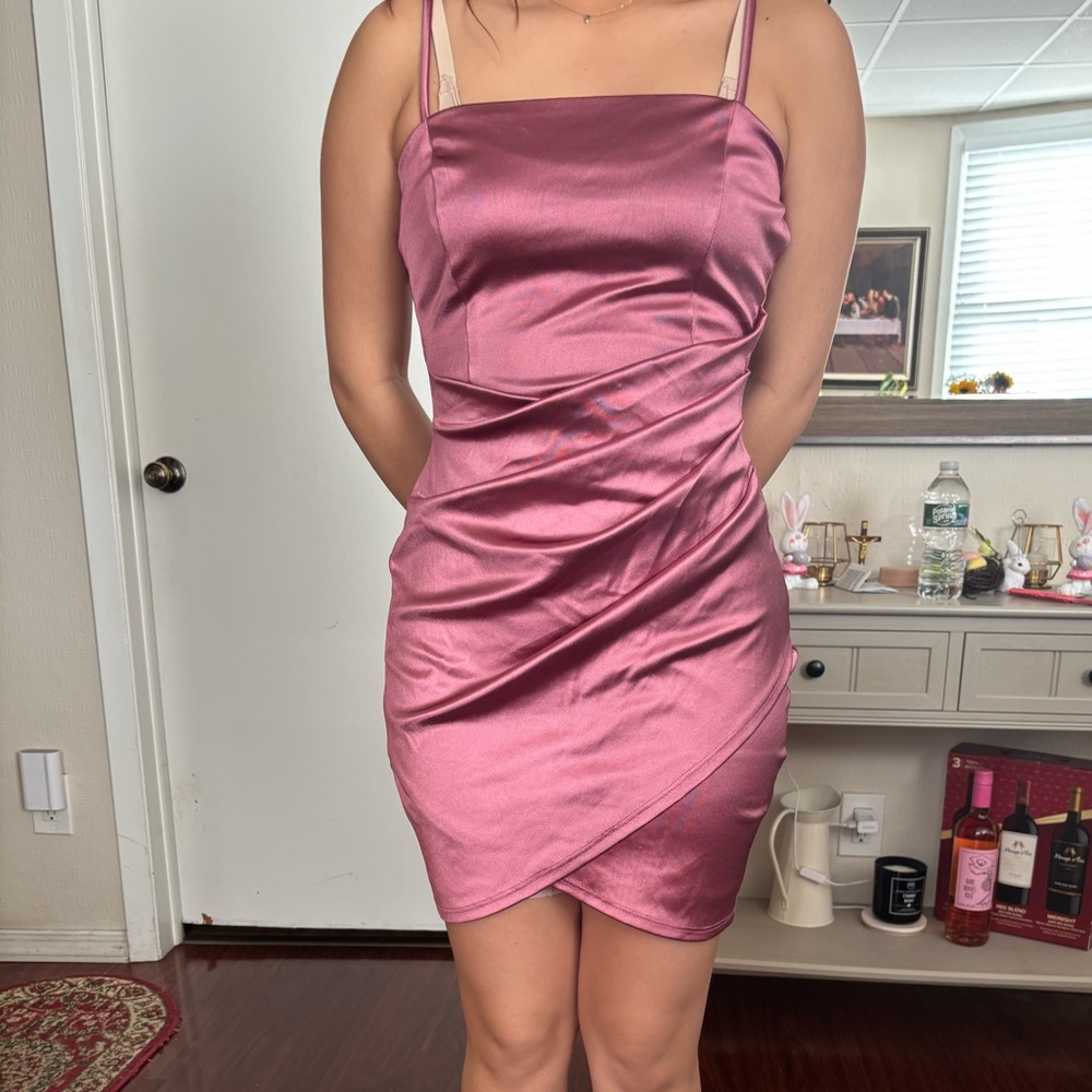 Windsor Pink Mini Dress